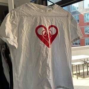 Moose-Knuckles Heart short sleeve T shirt